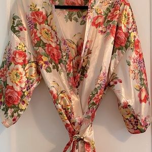 (2) Pick floral robes